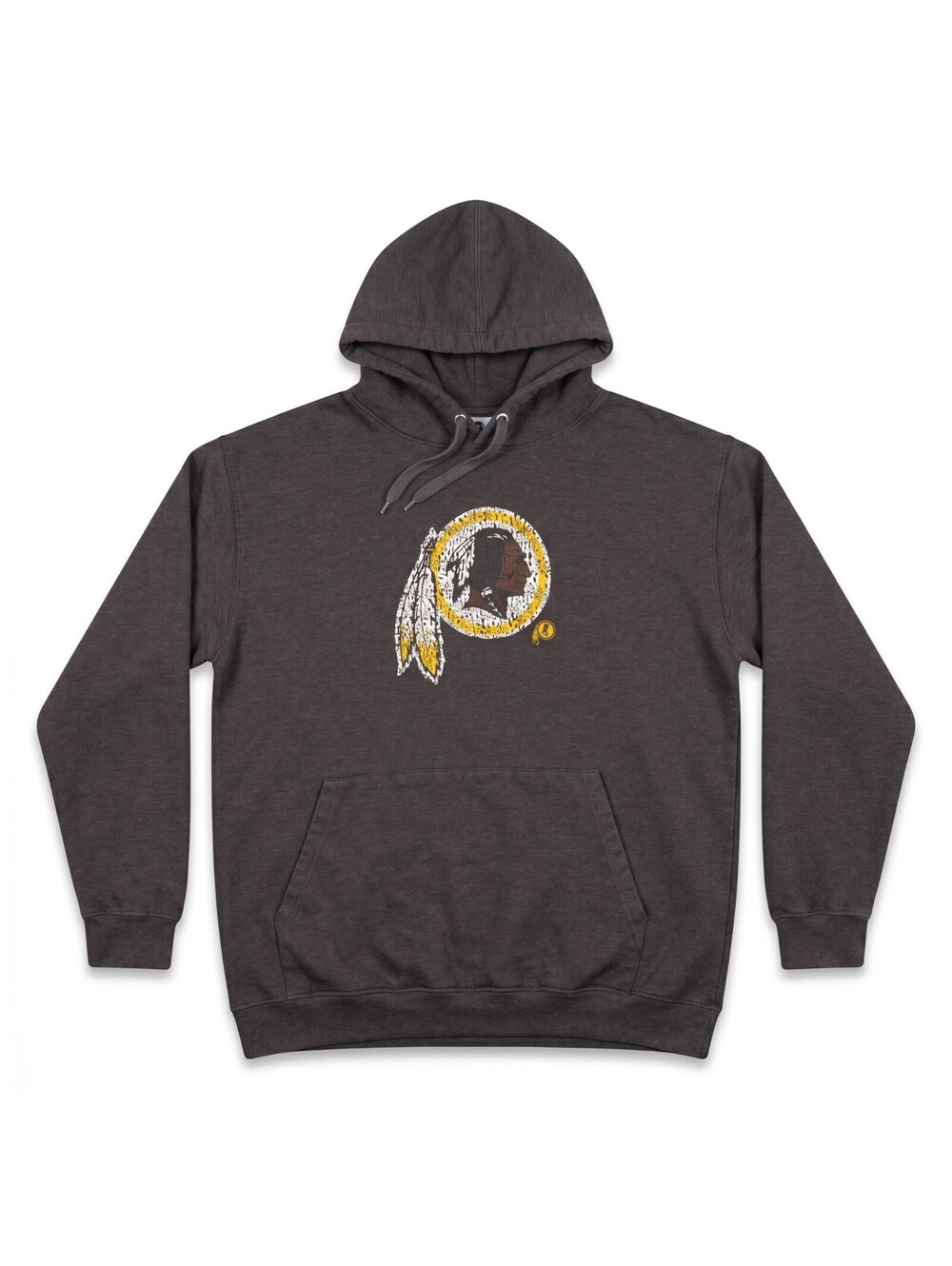 Majestic Washington Redskins Hoodie Mens 3XLT Gray Pullover NFL Big Tall